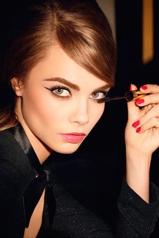 Cara Delevingne is the face of Baby Doll by Yves Saint Laurent