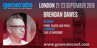 Don't miss Brendan's talk on paper, plastic and pixels at Generate London