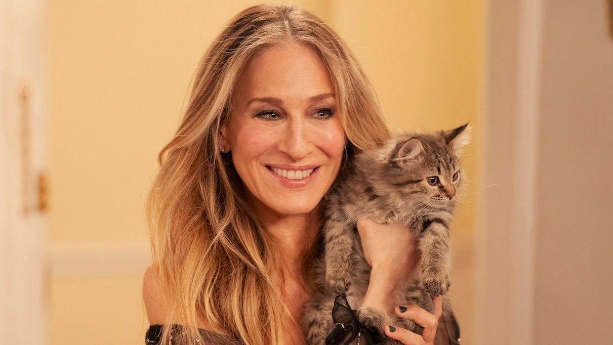 Sarah Jessica Parker and her new cat