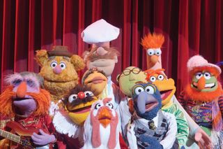 A still from the movie The Muppets