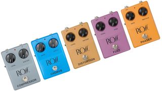 Ross Electronics returns, with five new pedal designs, made in partnership with JHS Pedals