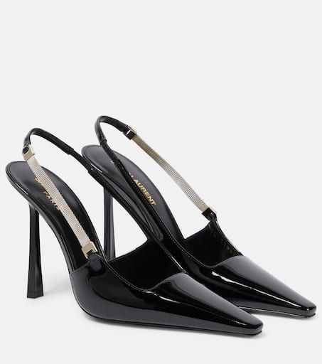 Blake 110 Patent Leather Slingback Pumps