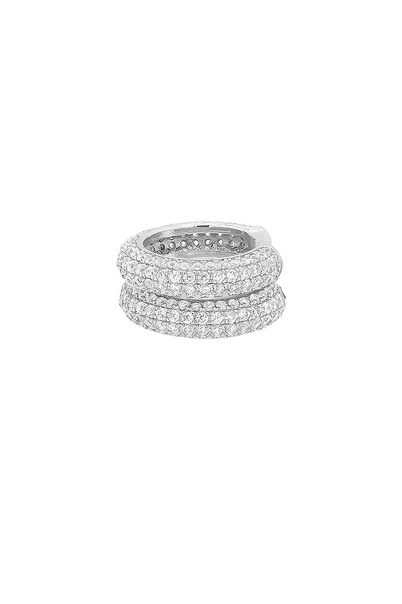 Jacque Pave Ear Cuff Set of Two