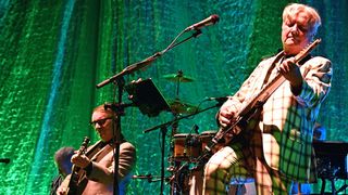 Chris Difford and Glenn Tilbrook of Squeeze perform onstage at The O2 Arena on December 20, 2025 in London, England.