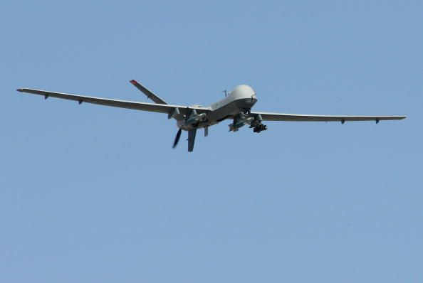 An Air Force aerial vehicle