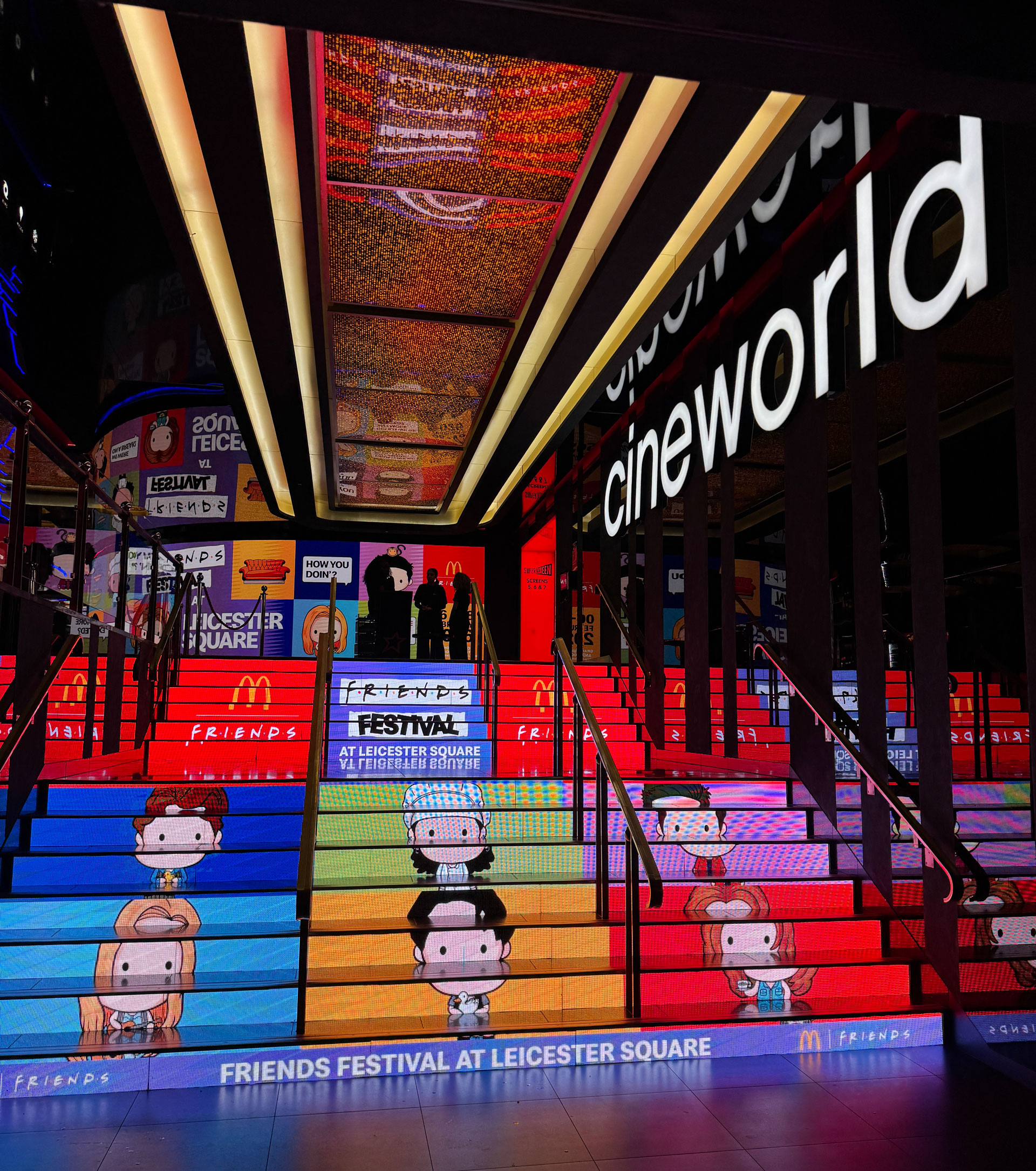 Wonderhatch McDonald's x Friends collab in Leicester Square