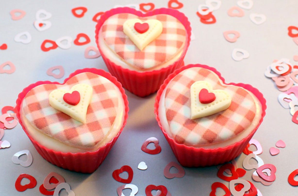 Valentine&#039;s cupcakes