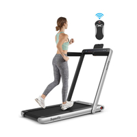 Goplus Under Desk Treadmill, Electric Treadmill Walking Pad with Touchable  LED Display and Wireless Remote Control, Built-in 3 Workout Modes and 12  Programs, Running Jogging for Home Office, Treadmills -  Canada