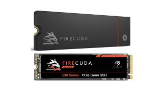 Seagate FireCuda 530 mit und ohne Kühlkörper