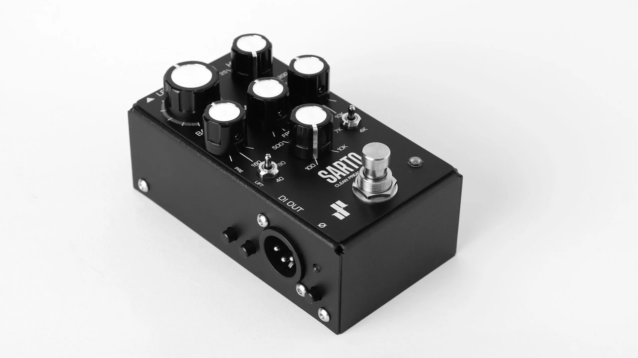 Jad Freer Audio Sarto preamp and DI pedal