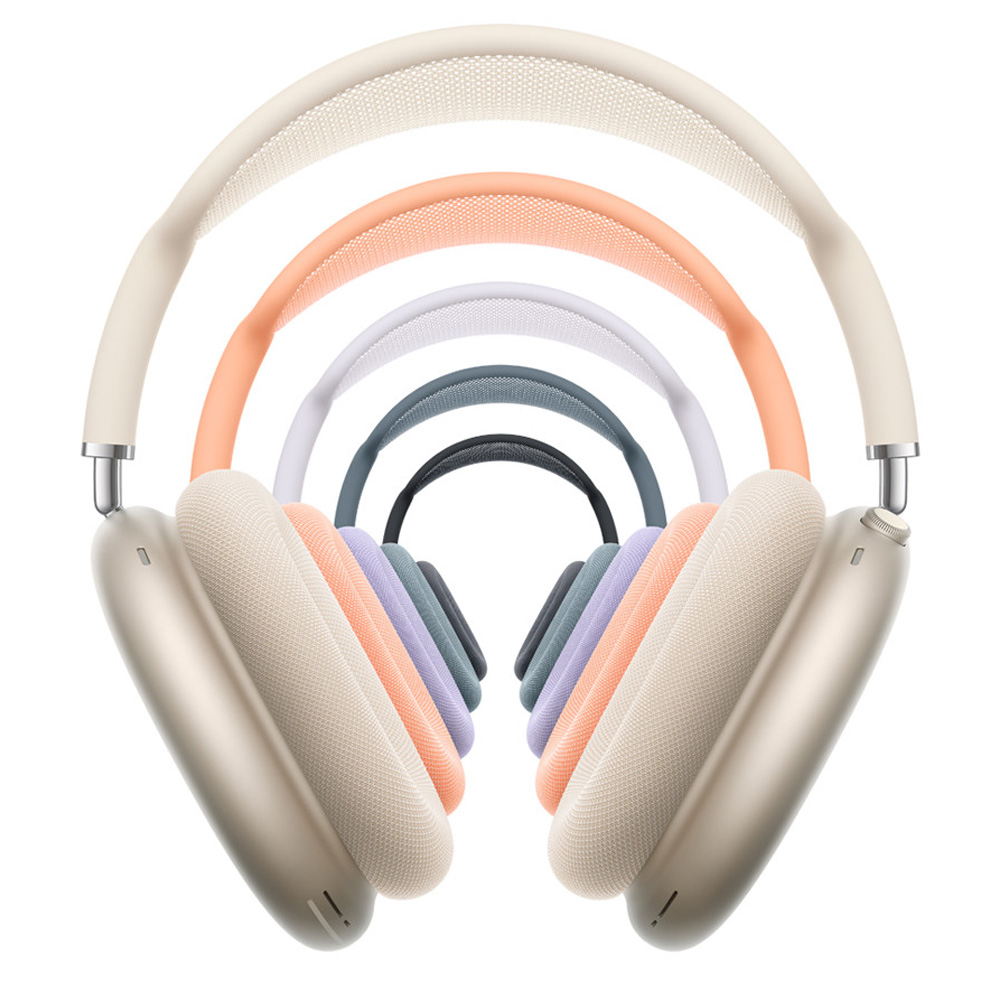 the airpods max 2 on a white background showing all the color options