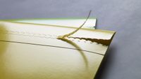 Ripped envelope