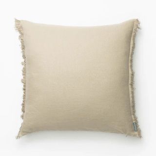 Hazelton Mushroom Fringed Pillow Cover