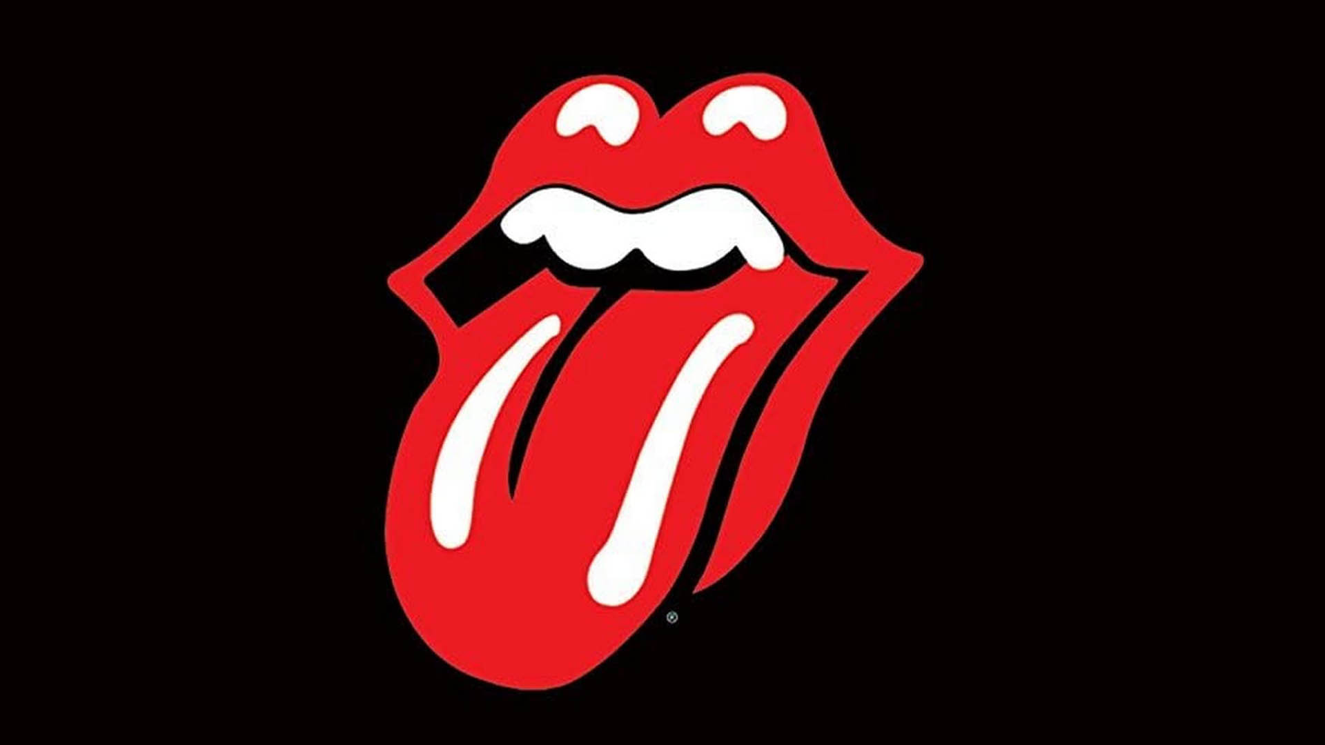 The Rolling Stones logo.