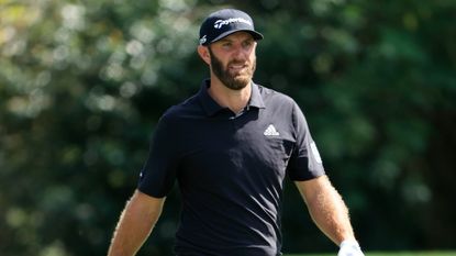 Dustin Johnson Menu Masters