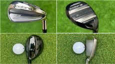 Montage photo of the Cobra Baffler hybrid iron set