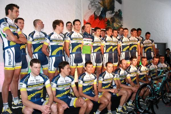 The 2012 Vacansoleil team
