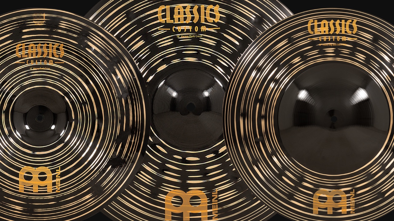 Meinl introduces Classics Custom Heavy Dark additions for 2021