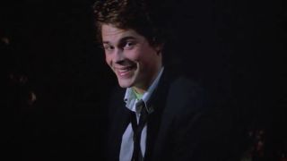 Billy Hicks (Rob Lowe) smiles in St. Elmo's Fire