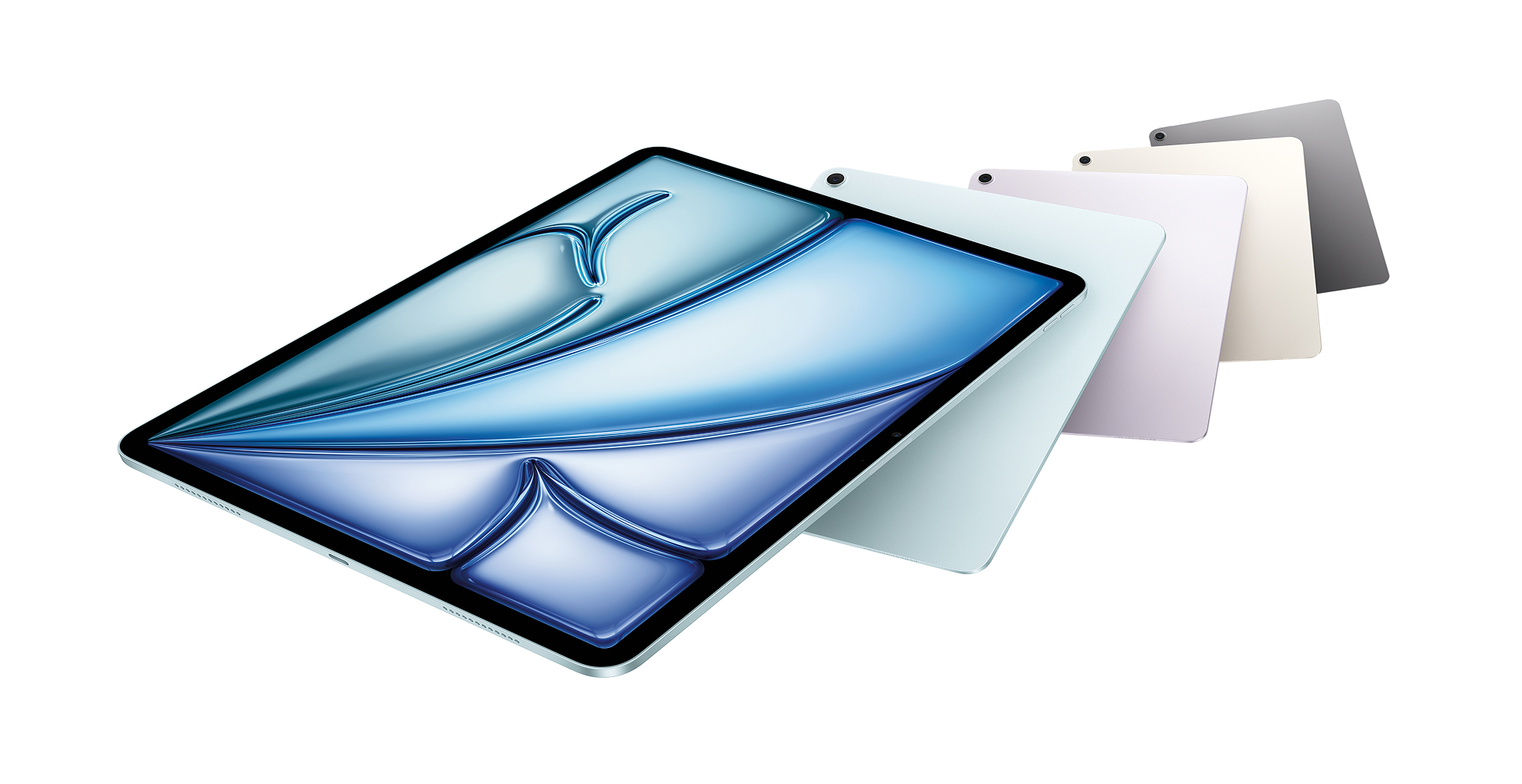 Promotional image of the iPad Air