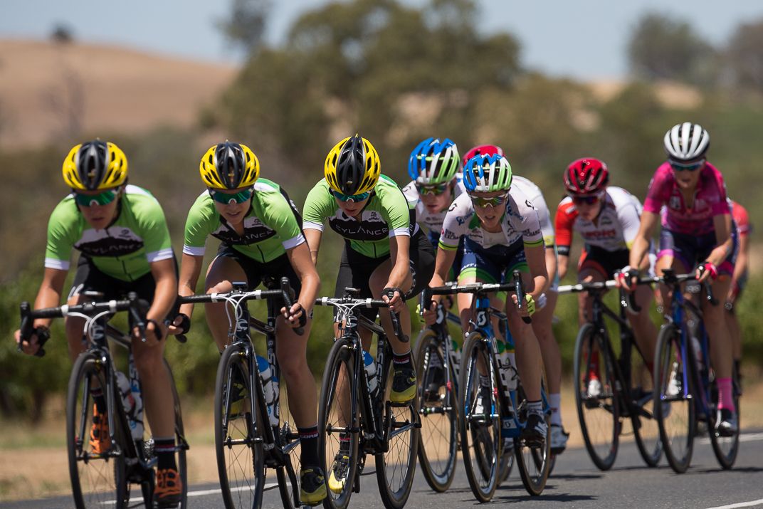 Cylance Pro Cycling riders during the stage