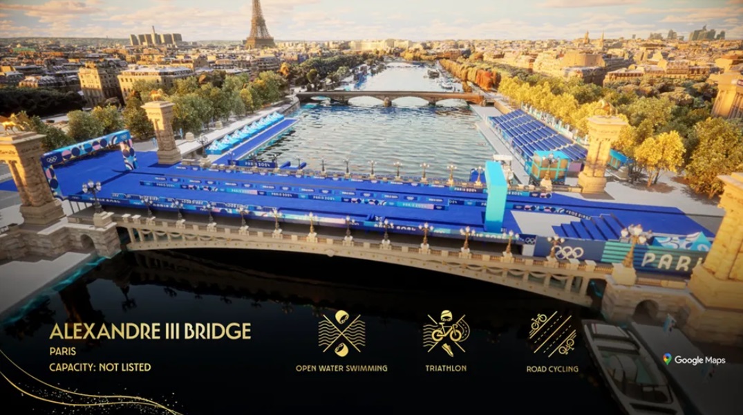 Google Maps is bringing some 3D flair to Paris, France during the 2024 Summer Olympic Games.