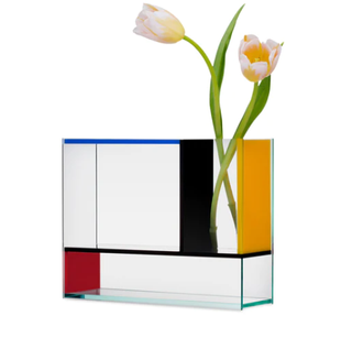 Mondrian vase from MOMA Design Store.