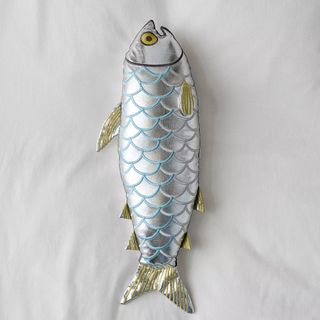 Urban Outfitters Sardine Shaped Cushion