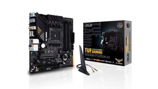 The Asus TUF Gaming B550M-PLUS has game-ready features and military-grade components.