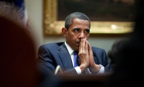 President Obama, who has flexed U.S. muscles abroad with drone strikes, the killing of Osama bin Laden, and the war in Libya, may face a new threat: An Iran that's getting ever closer to nucl