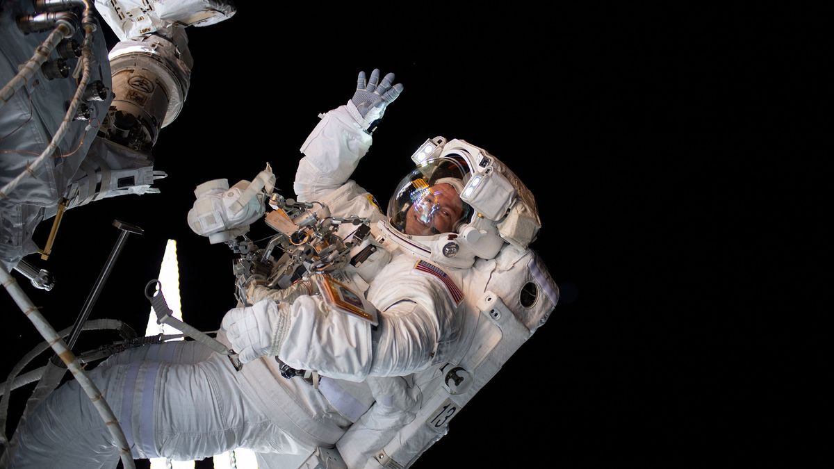 In Photos The Spacewalking Astronauts of Expedition 60 Space