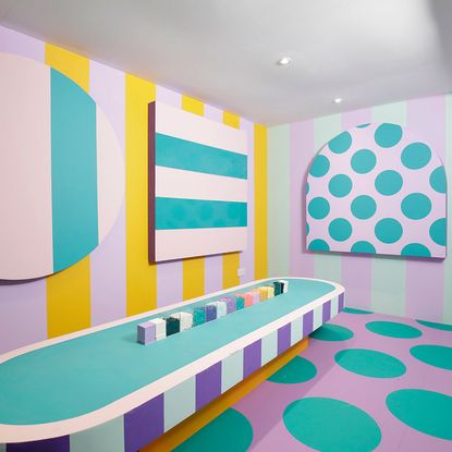 Camille Walala collaborates with Lego on installation Wallpaper