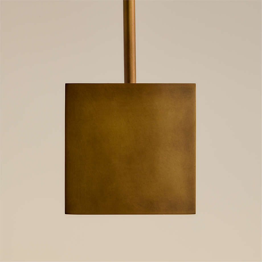 Brigette Romanek x Crate&Barrel metal pendant light