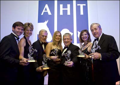 Clayton and Lucinda Fredericks, Anna Ross-Davies, Clive Smith, Jeff Huffer, Libby Archer and Professor Allen