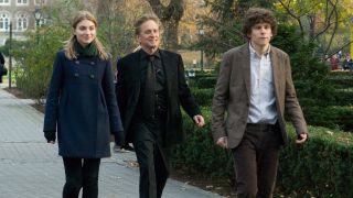 Imogen Poots, Michael Douglas, and Jesse Eisenberg in Solitary Man