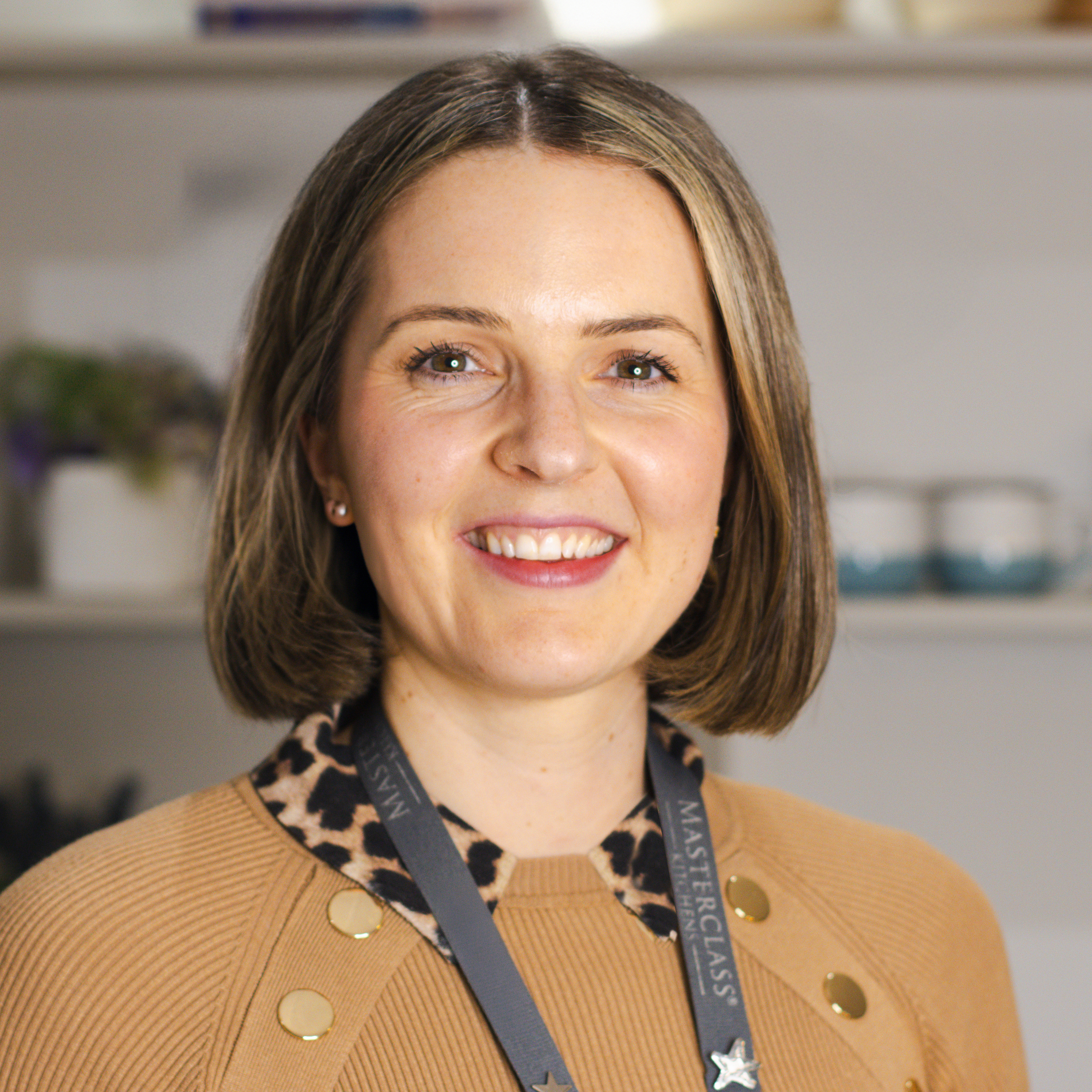 A headshot of Cassie Jones from Masterclass Kitchens