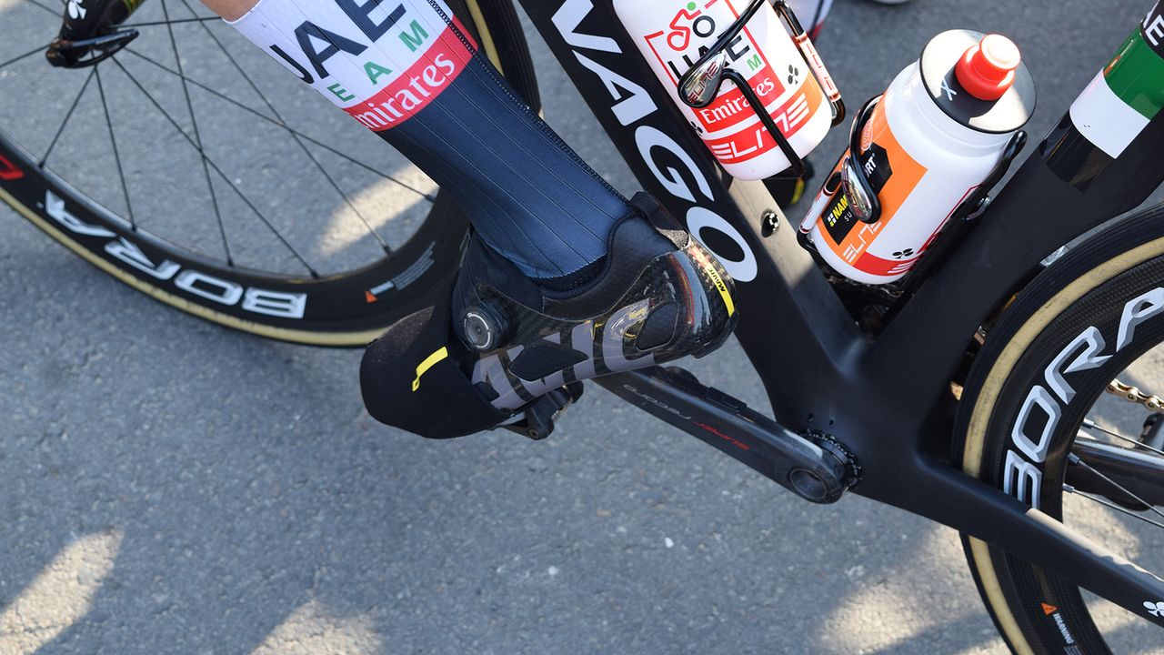 Sven Erik Bystrom is one of just a few riders who wears the &euro;1,000 Mavic Comete Ultimate carbon shoes