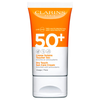 Clarins Dry Touch Sun Care Cream for Face SPF50+, £17.60 | Escentual 