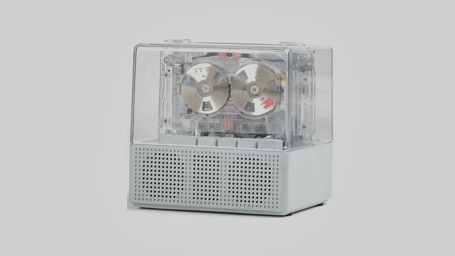 IT'S REAL Bluetooth Speaker and Cassette Deck