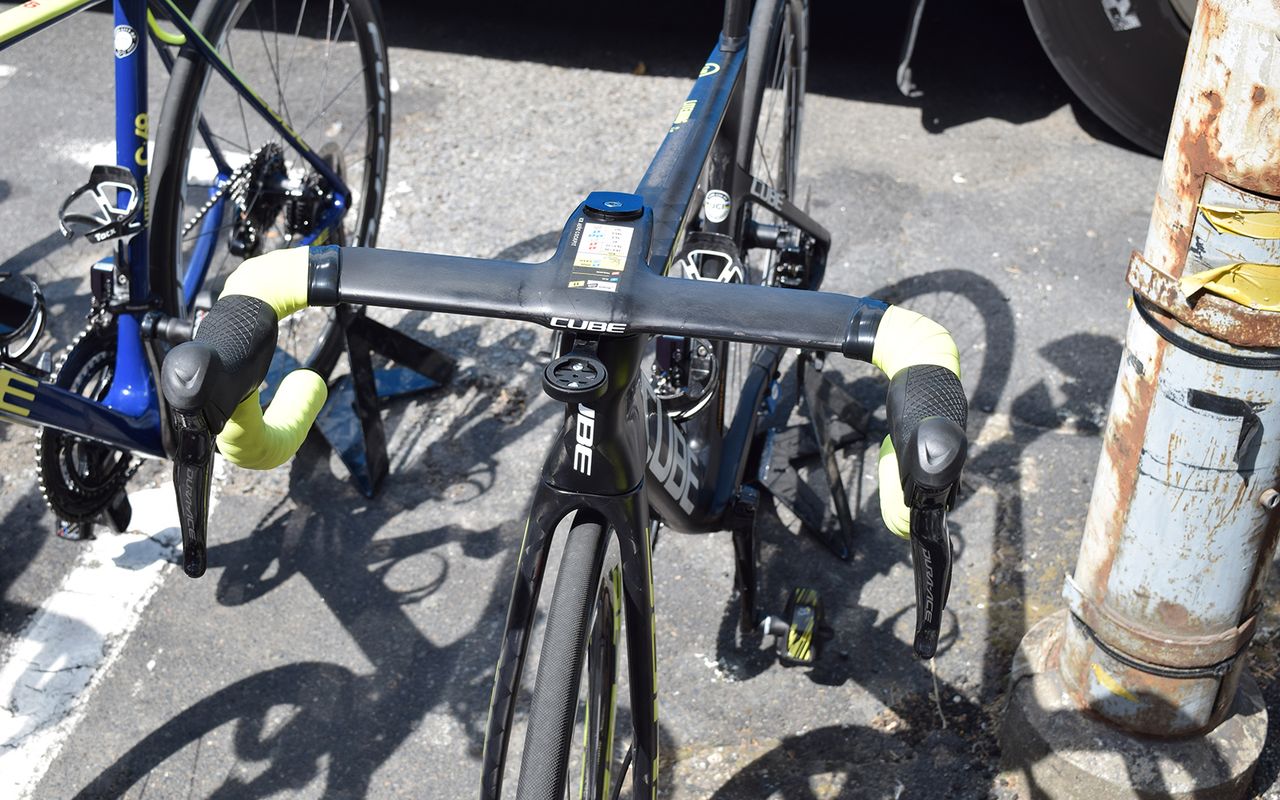 The new Cube also features an aerodynamic, integrated cockpit system