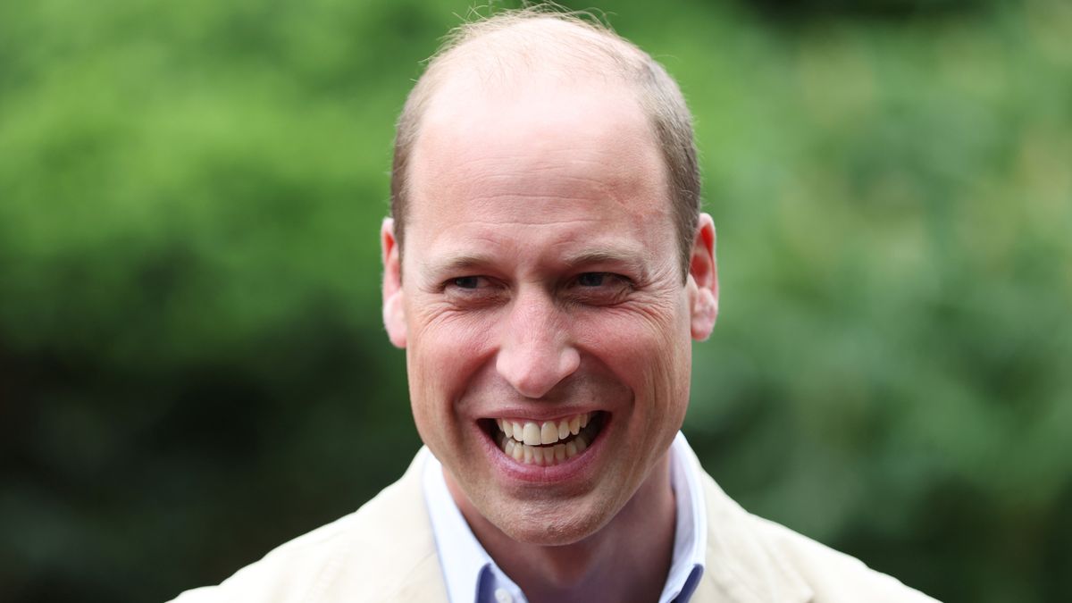 Prince William rolls up his sleeves and gets stuck into a work shift ...