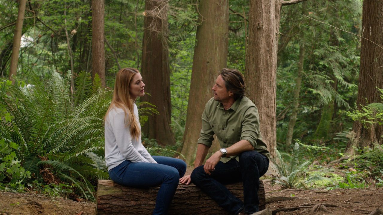 Is Virgin River based on a book? We reveal all, seen here are cast members Alexandra Breckenridge as Mel and Martin Henderson as Jack 