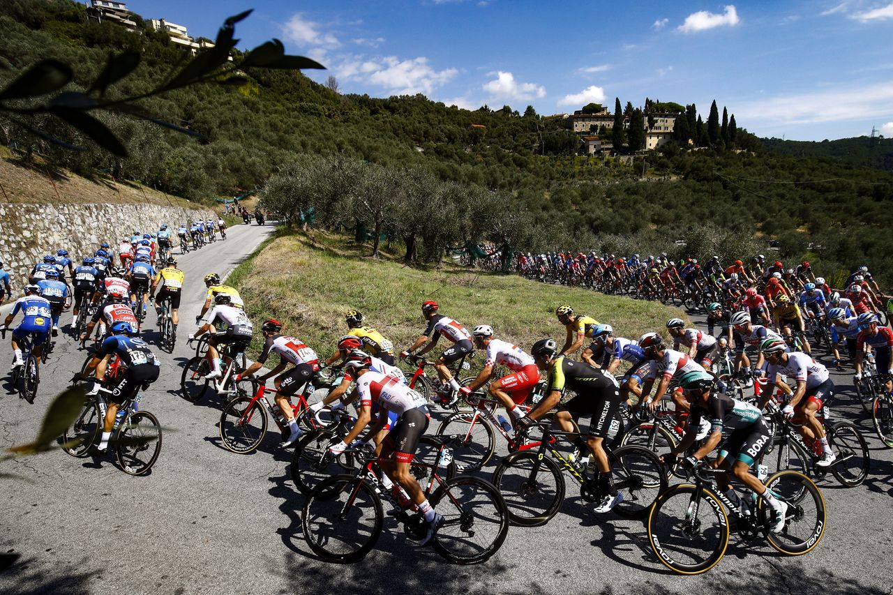 Tirreno Adriatico 2020 55th Edition 1st stage Lido di Camaiore Lido di Camaiore 133 km 07092020 Scenery photo Roberto BettiniBettiniPhoto2020
