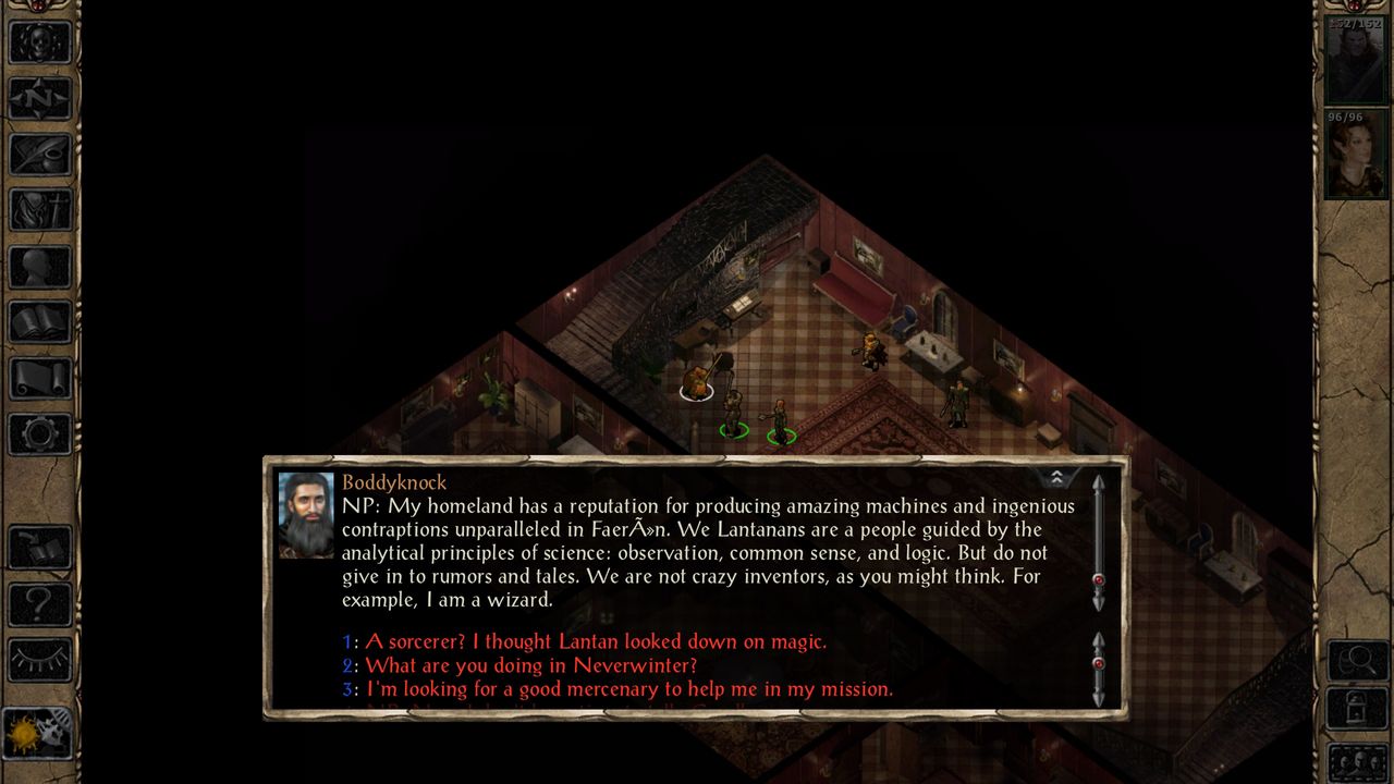 Neverwinter Nights campaign remade in Baldur's Gate 2 with assets taken from Pillars of Eternity.