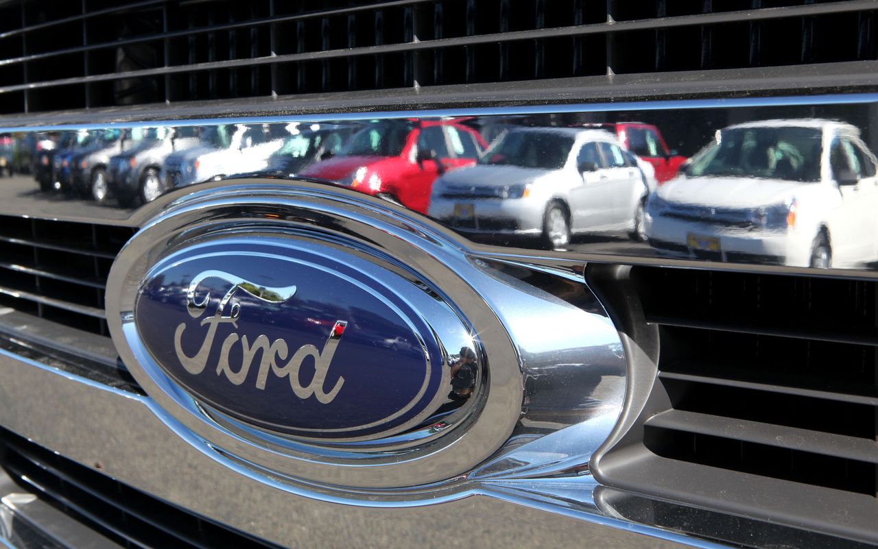 The Ford logo.