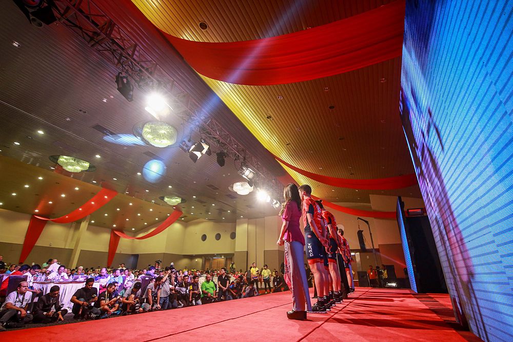 The Tour de Langkawi presentation