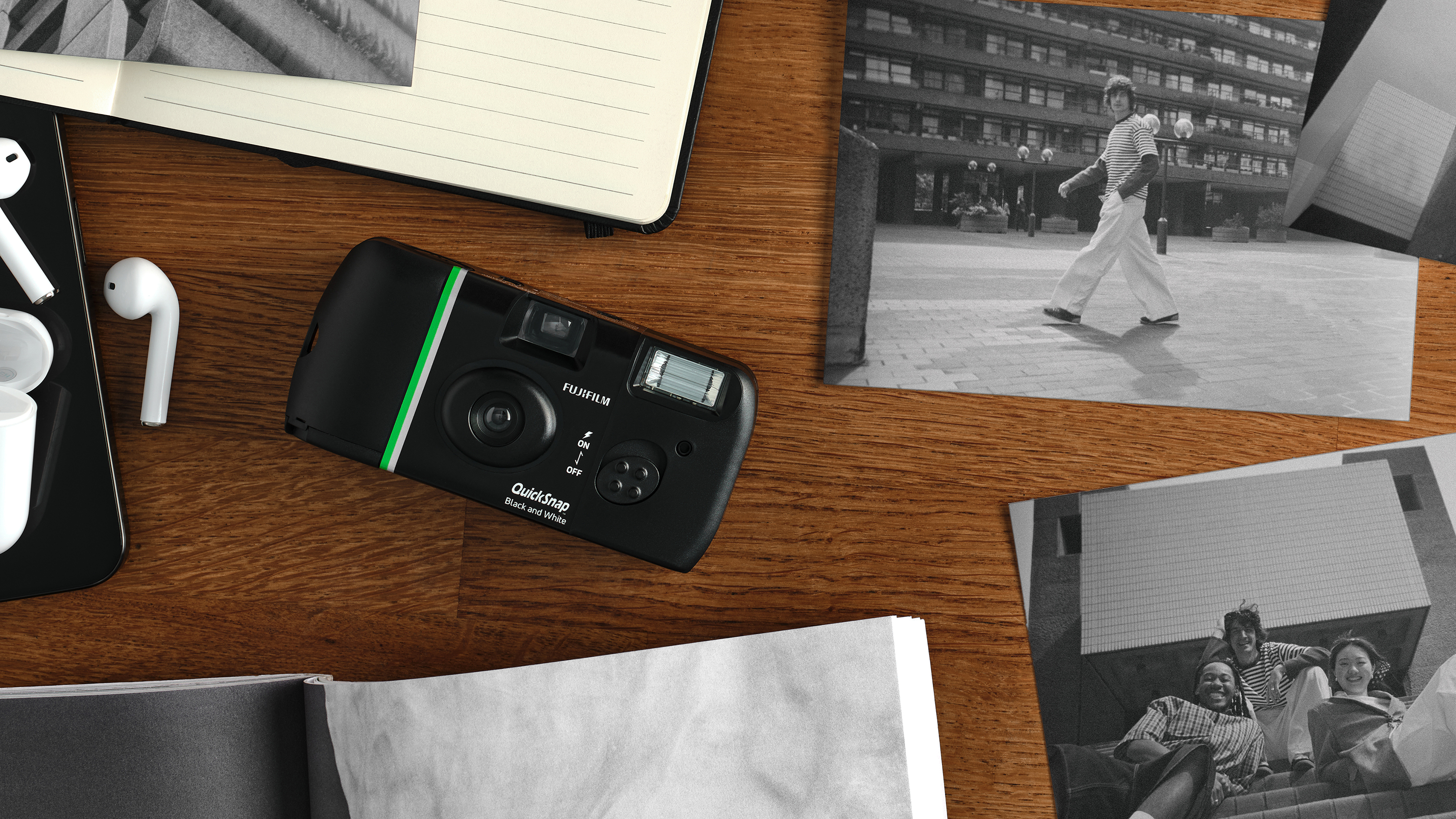The Fujifilm QuickSnap Black and White