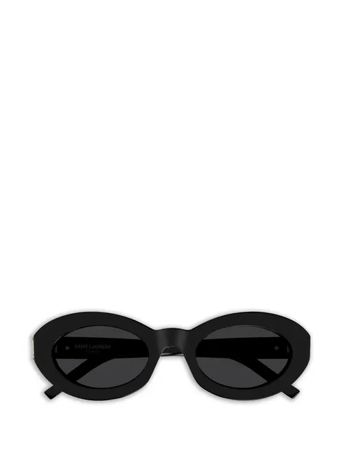 Oval-Frame Sunglasses