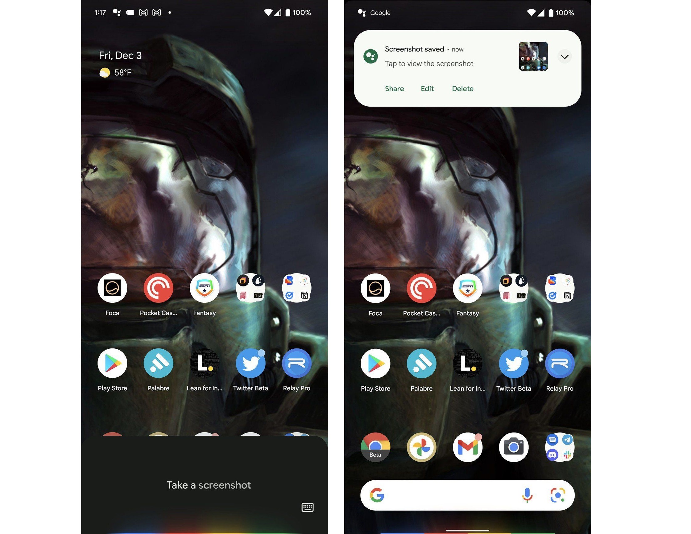 How to take a screenshot on the Google Pixel with Google Assistant