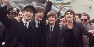 The Beatles in footage featured in The Beatles: Eight Days A Week - The Touring Years